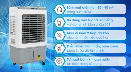 Quạt điều hòa Sunhouse SHD7734